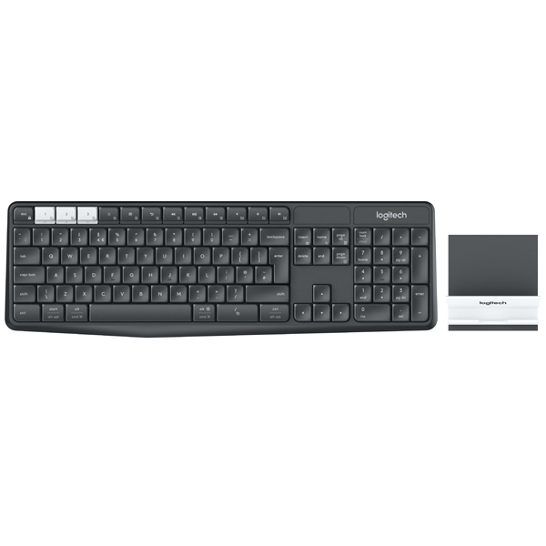 Клавиатура Logitech K375s, черная